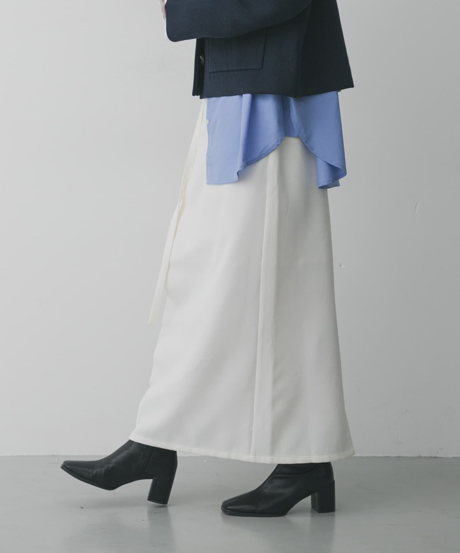 SENSE OF PLACE by URBAN RESEARCH「ベルトデザインペンシルスカート」|スカート|