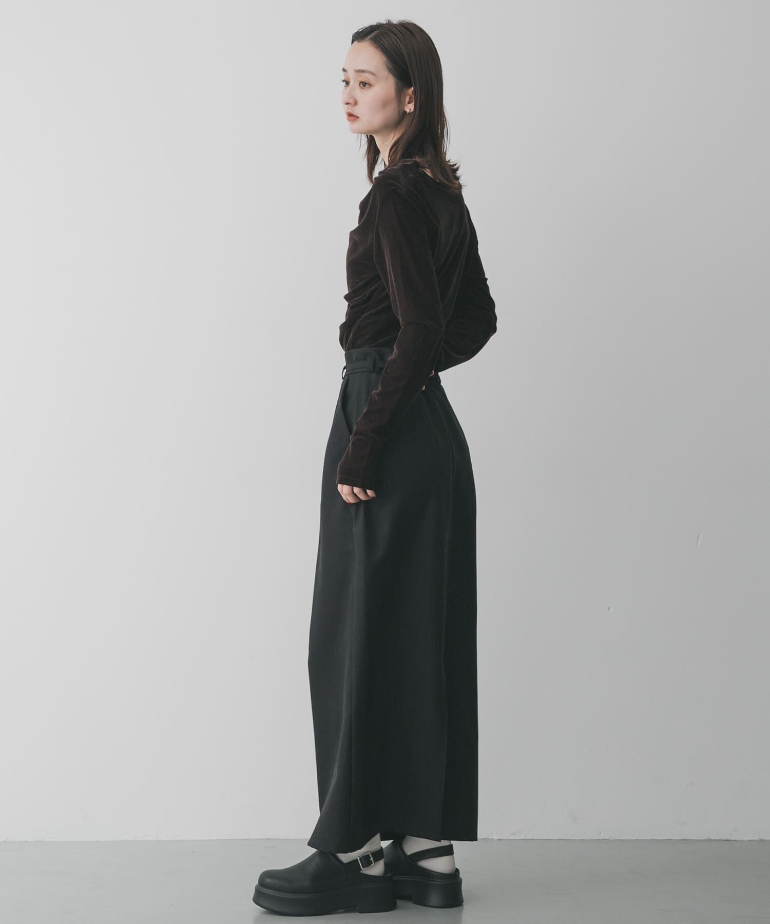 SENSE OF PLACE by URBAN RESEARCH「ベルトデザインペンシルスカート」|スカート|