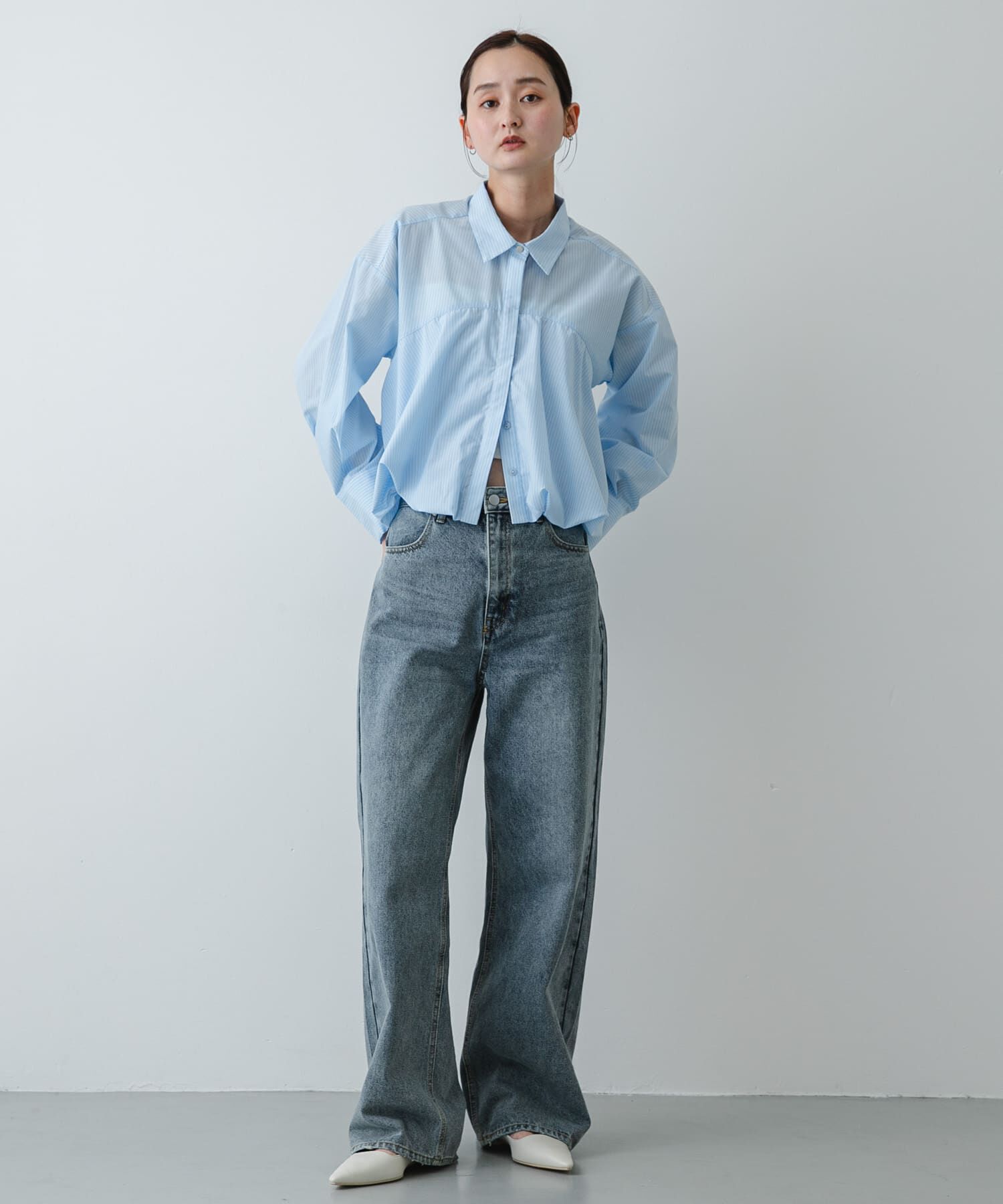 SENSE OF PLACE by URBAN RESEARCH「『抗菌』ポインテッドフラットパンプス」|パンプス|