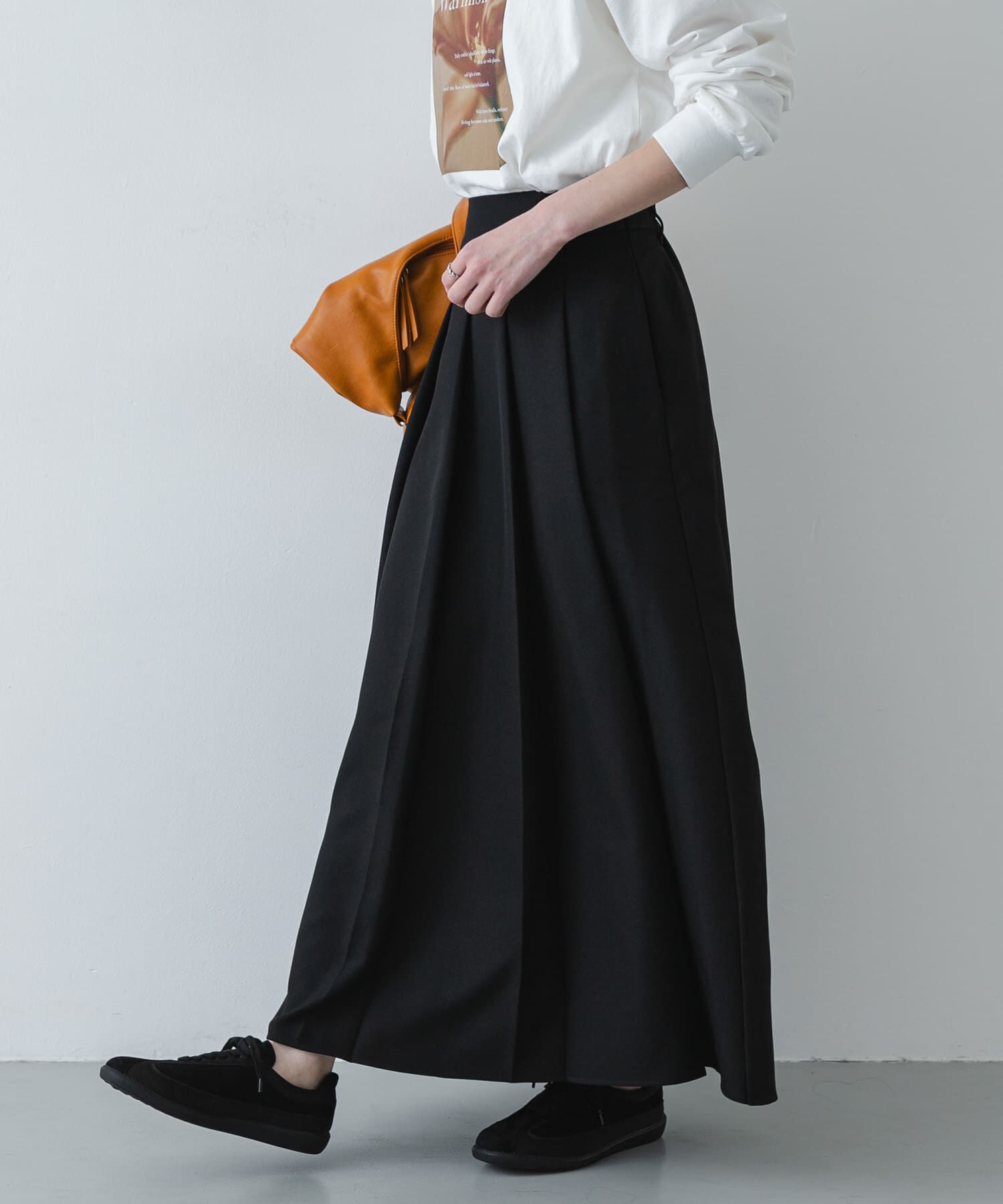 SENSE OF PLACE by URBAN RESEARCH「『撥水/防花粉』SKINProofフロントプリーツスカート」|スカート|