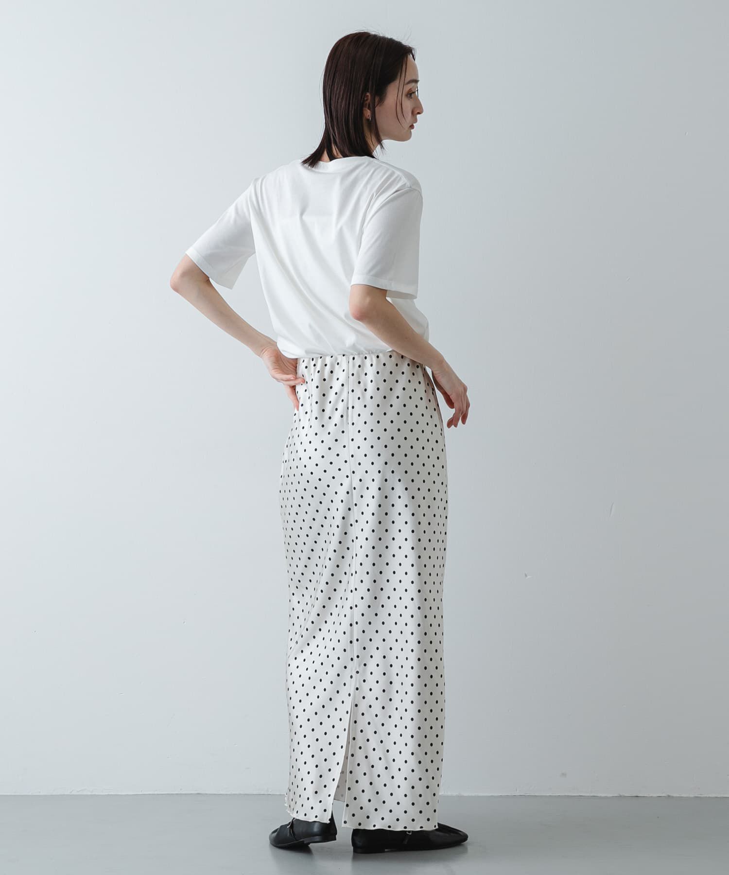 SENSE OF PLACE by URBAN RESEARCH「サテンアイラインスカート」|スカート|