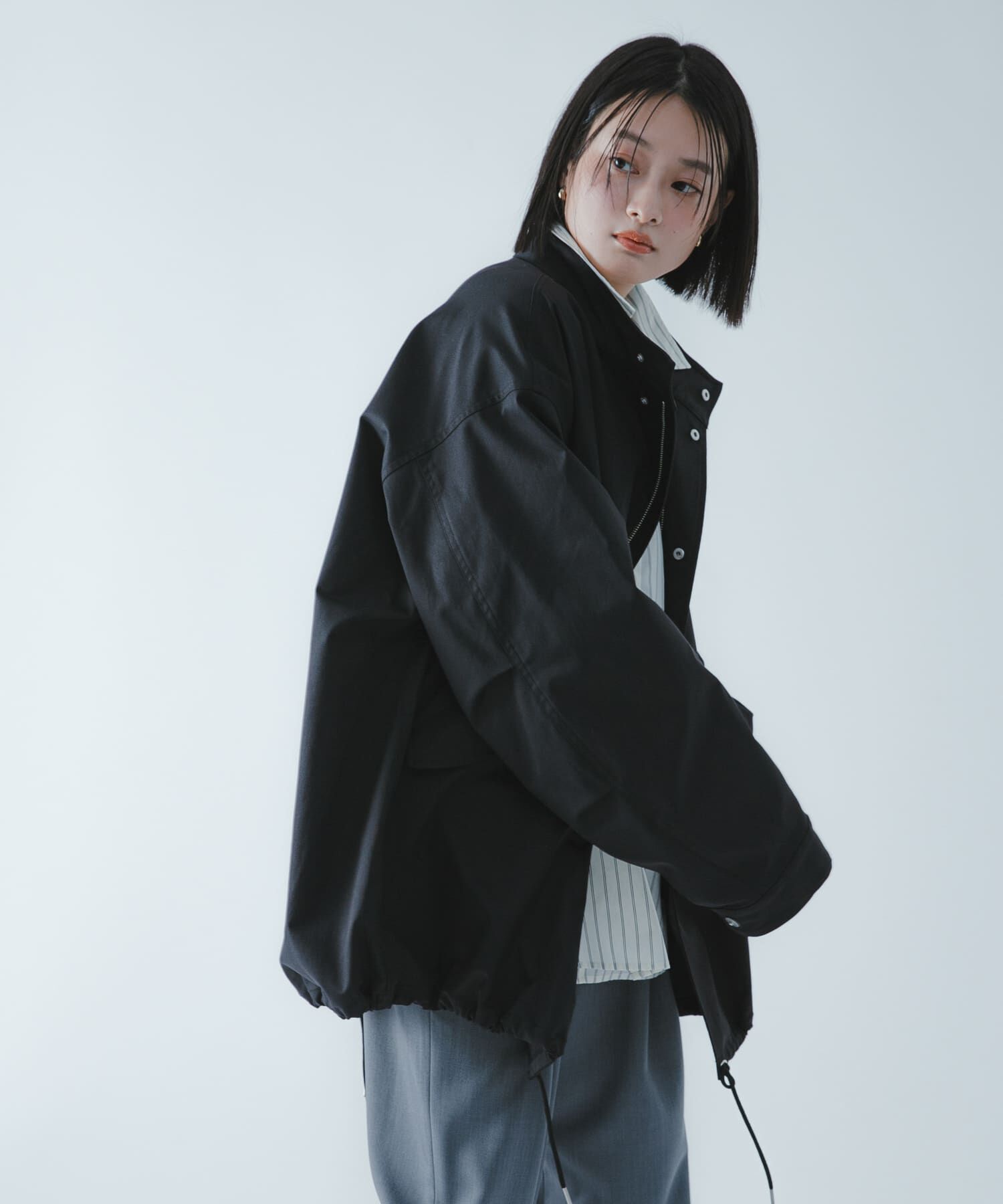 SENSE OF PLACE by URBAN RESEARCH「『撥水/防花粉』SKINProof ミリタリージャケット」|ミリタリージャケット|