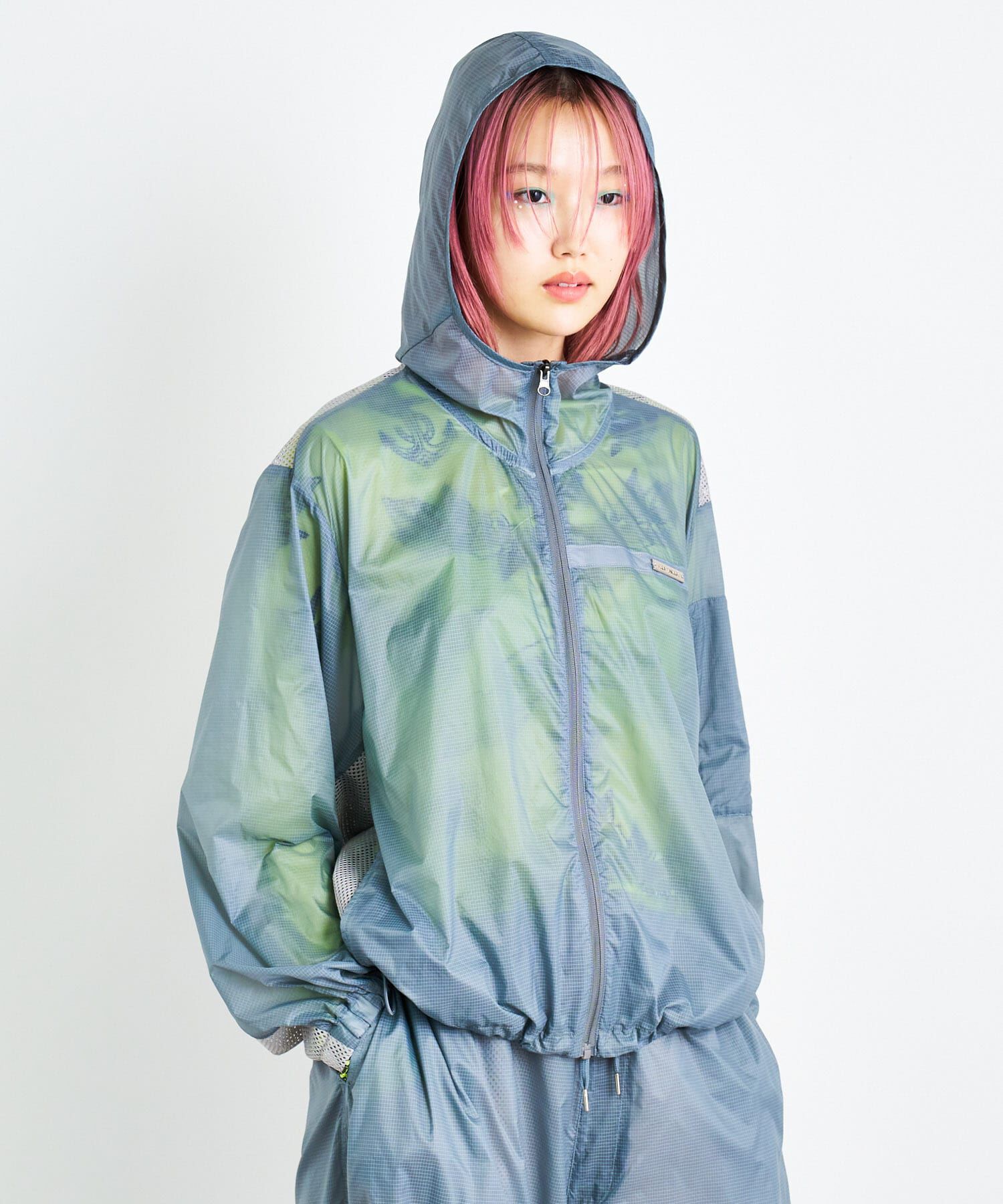 SENSE OF PLACE by URBAN RESEARCH「ANNA SUI NYC　シアーリップアクティブジャケット」|その他|