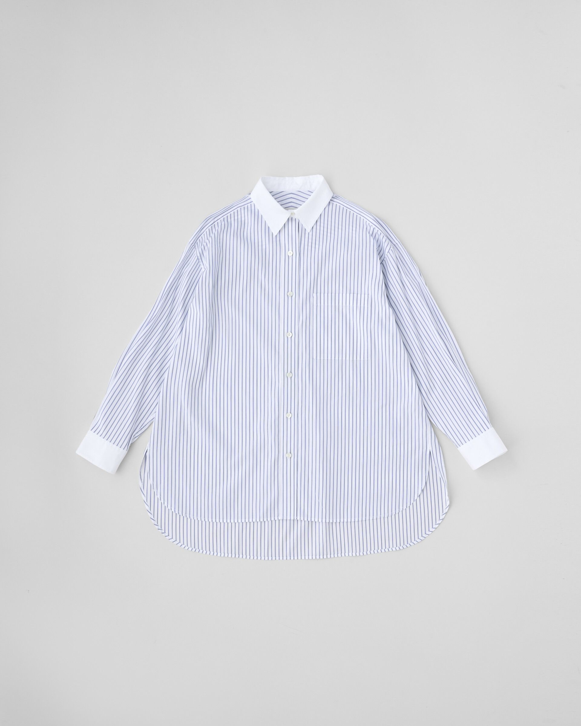 Traditional Weatherwear「RUNCORN」|シャツ・ブラウス|ﾈｲﾋﾞｰ ﾃｨｯｷﾝｸﾞ ｽﾄﾗｲﾌﾟ