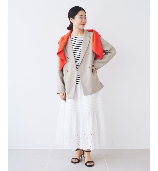  「《手洗い可能》横リブボリュームスリーブニット」|ニット・セーター|