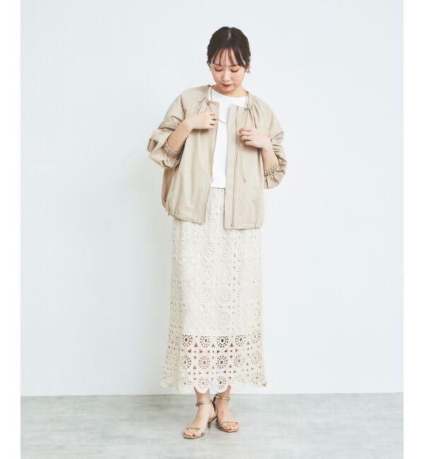  「《手洗い可能》横リブボリュームスリーブニット」|ニット・セーター|