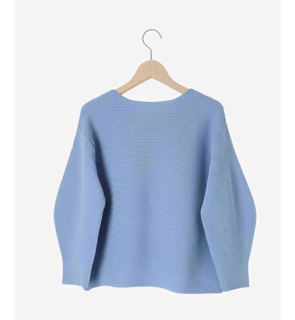  「《手洗い可能》横リブボリュームスリーブニット」|ニット・セーター|