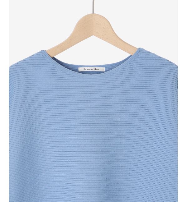  「《手洗い可能》横リブボリュームスリーブニット」|ニット・セーター|