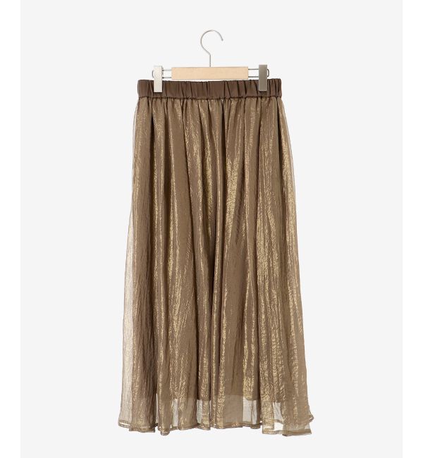  「《手洗い可能》シャイニーギャザースカート」|スカート|