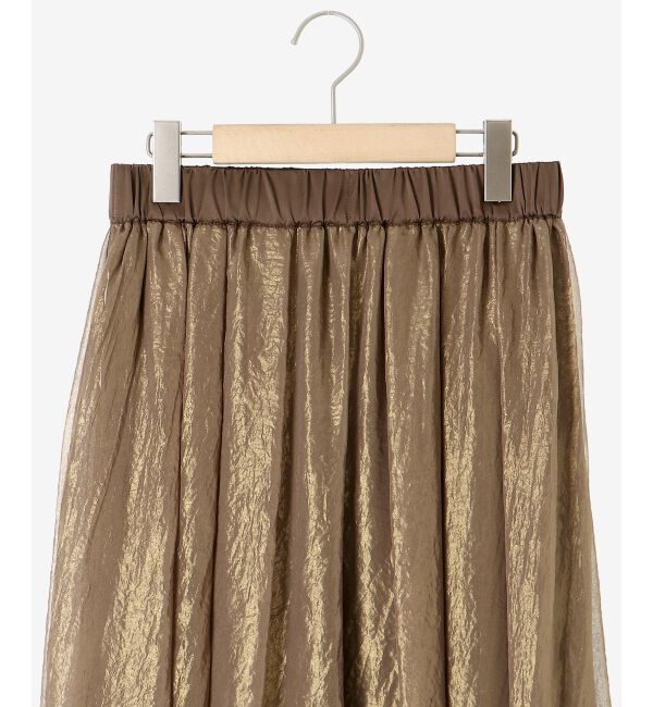  「《手洗い可能》シャイニーギャザースカート」|スカート|