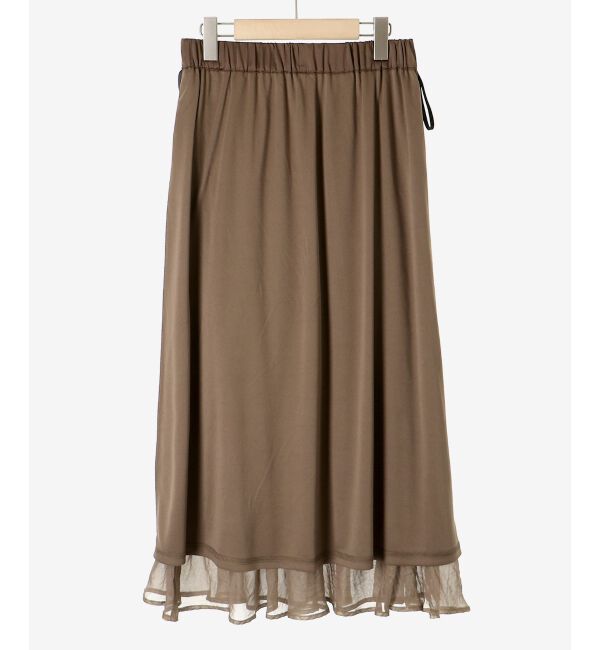  「《手洗い可能》シャイニーギャザースカート」|スカート|