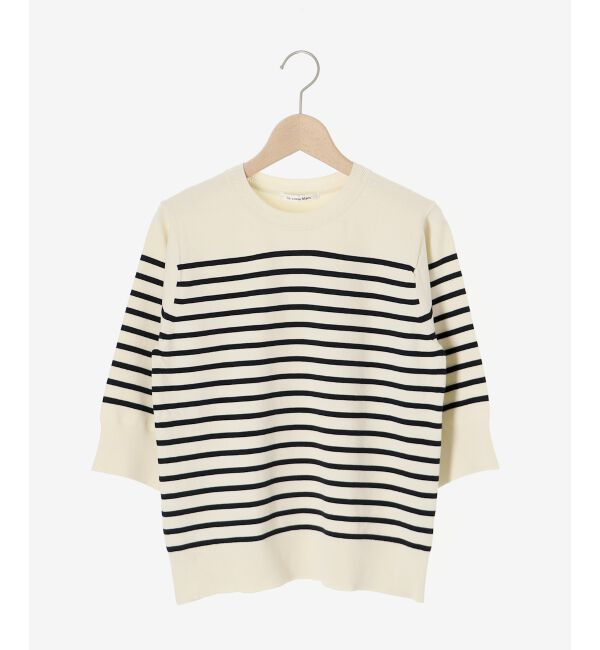  「《手洗い可能》アイレットクルーネックプルオーバー」|ニット・セーター|