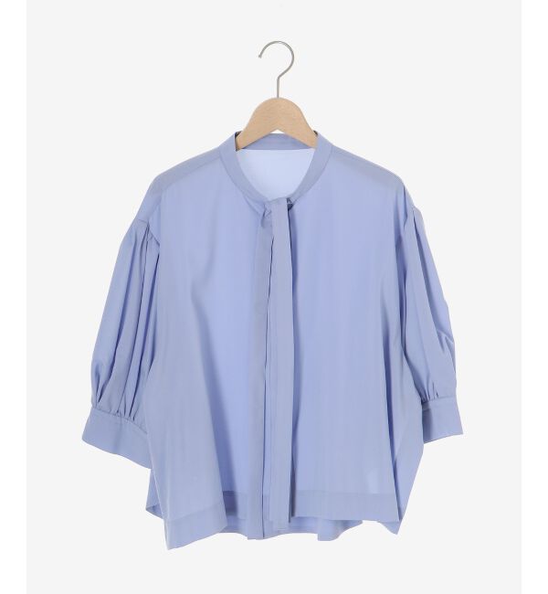  「《手洗い可能》リボンタイブラウス」|シャツ・ブラウス|