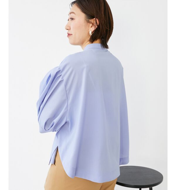  「《手洗い可能》リボンタイブラウス」|シャツ・ブラウス|