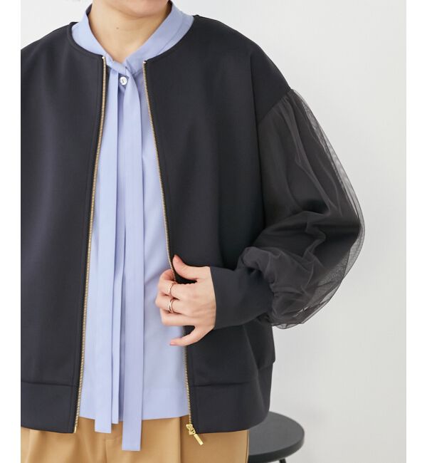  「《手洗い可能》リボンタイブラウス」|シャツ・ブラウス|