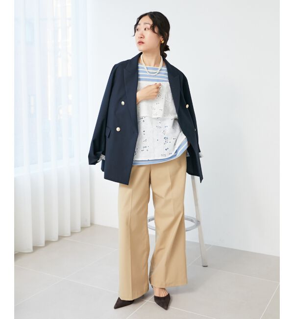  「《手洗い可能》カットワークレースキャミブラウス」|キャミソール|