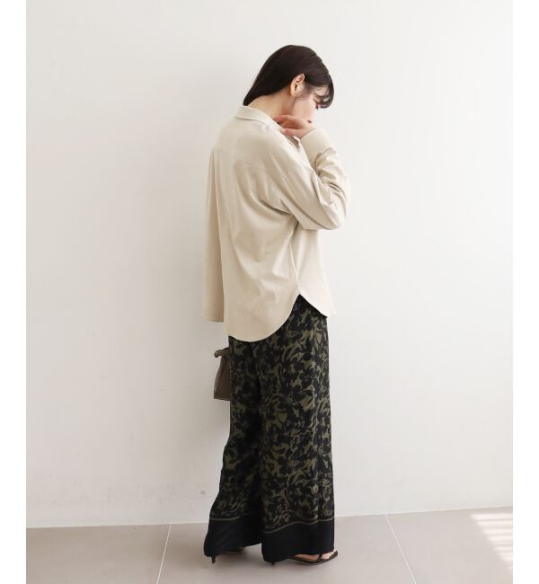  「リバーフェイクスエードオーバーシャツ」|シャツ・ブラウス|