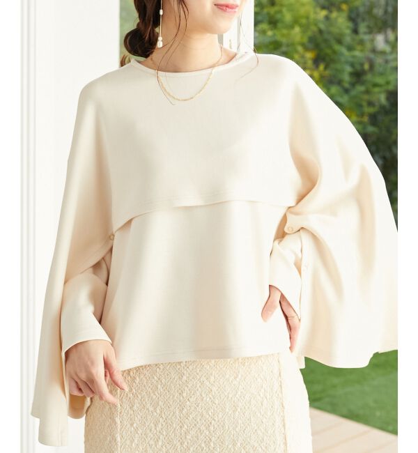 MAJESTICLEGON「マルチwayフレアスリーブセットトップス」|Tシャツ・カットソー|