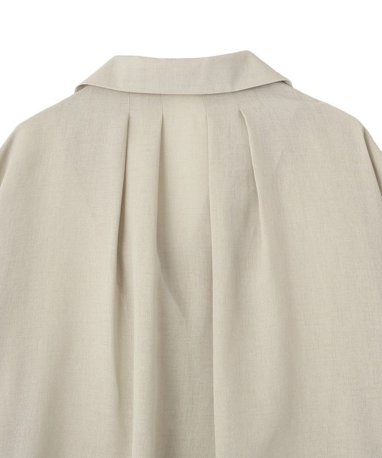 Green Parks「開襟シアーシャツジャケット」|シャツ・ブラウス|