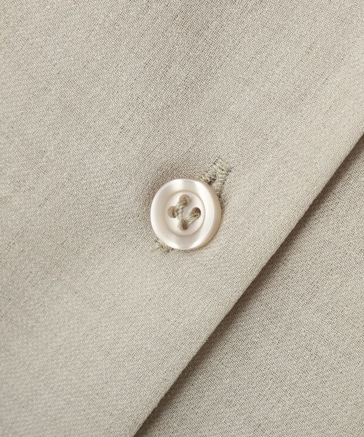 Green Parks「開襟シアーシャツジャケット」|シャツ・ブラウス|