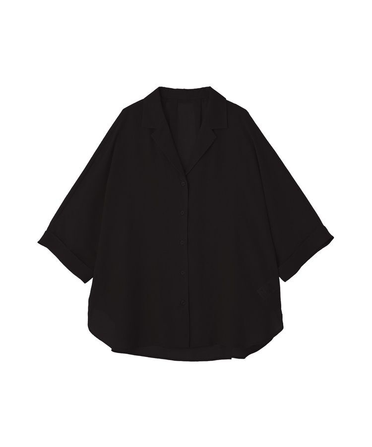 Green Parks「開襟シアーシャツジャケット」|シャツ・ブラウス|