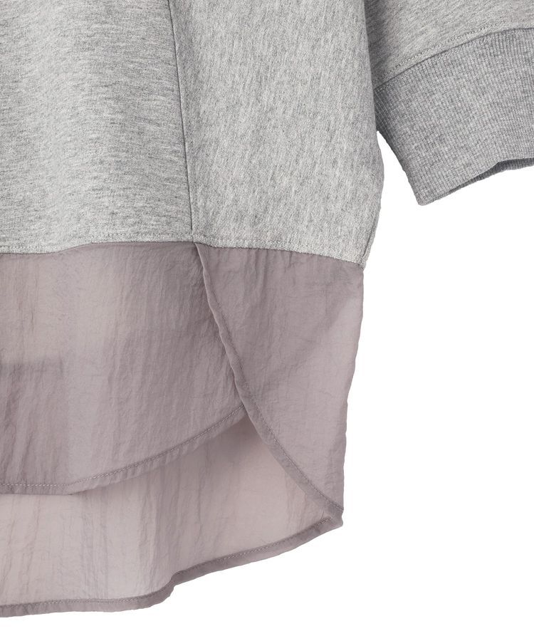 Green Parks「七分袖ドルマン裏毛シアードッキングプルオーバー」|Tシャツ・カットソー|