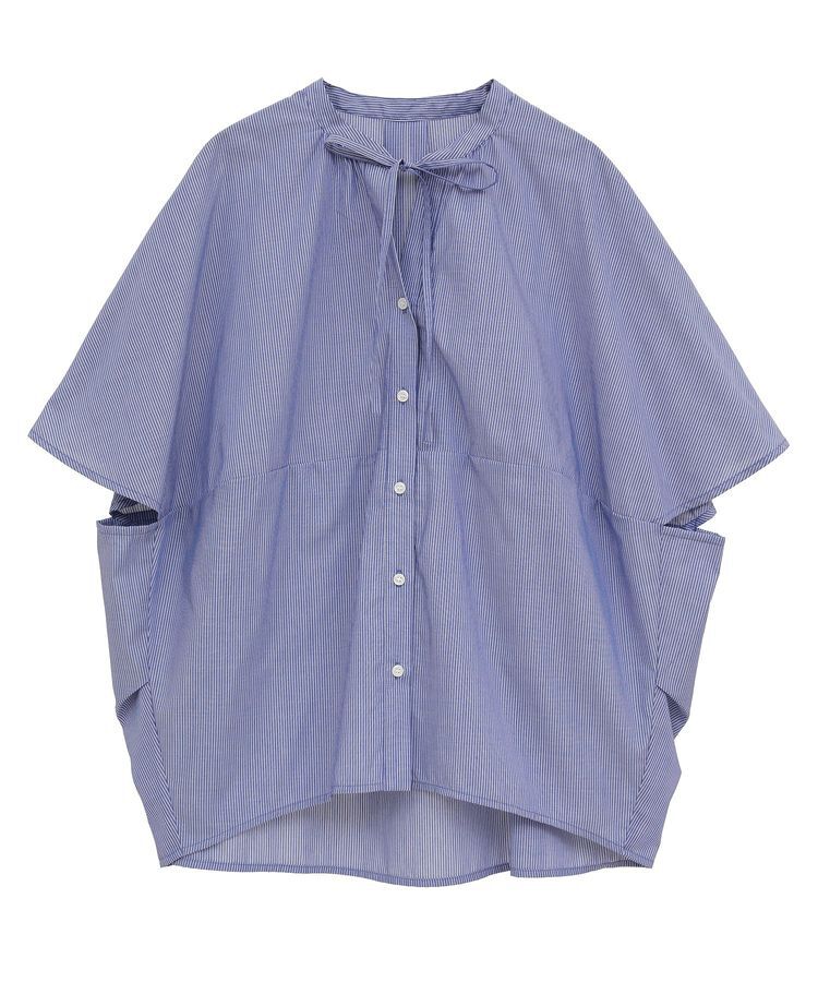 YECCA VECCA「スキッパーコクーンシャツ」|シャツ・ブラウス|