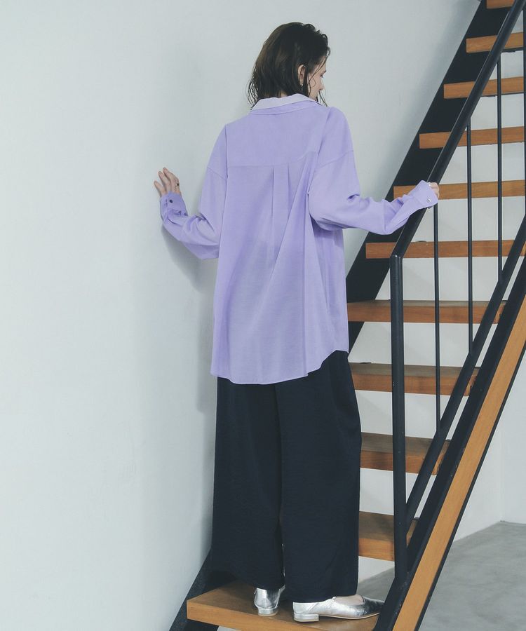 Editt by YECCA VECCA「シアーレイヤードシャツ」|シャツ・ブラウス|