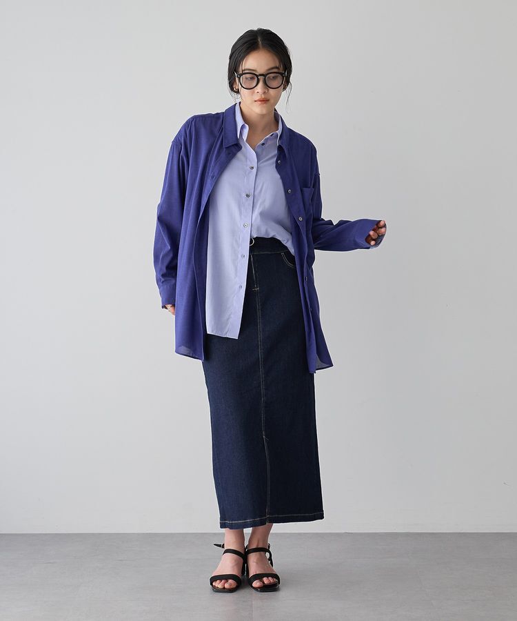 Editt by YECCA VECCA「シアーレイヤードシャツ」|シャツ・ブラウス|