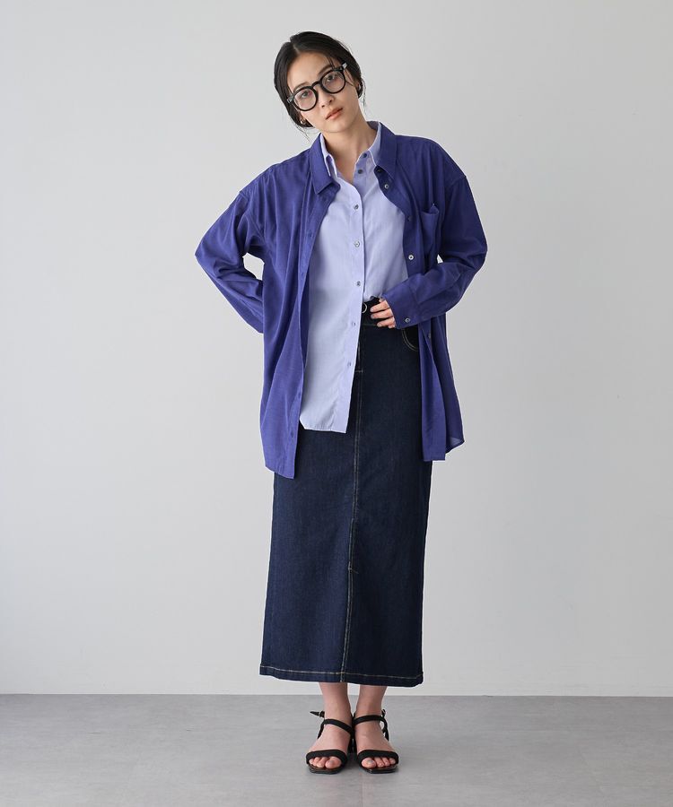 Editt by YECCA VECCA「シアーレイヤードシャツ」|シャツ・ブラウス|