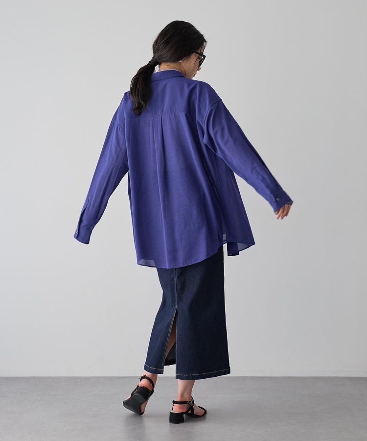 Editt by YECCA VECCA「シアーレイヤードシャツ」|シャツ・ブラウス|