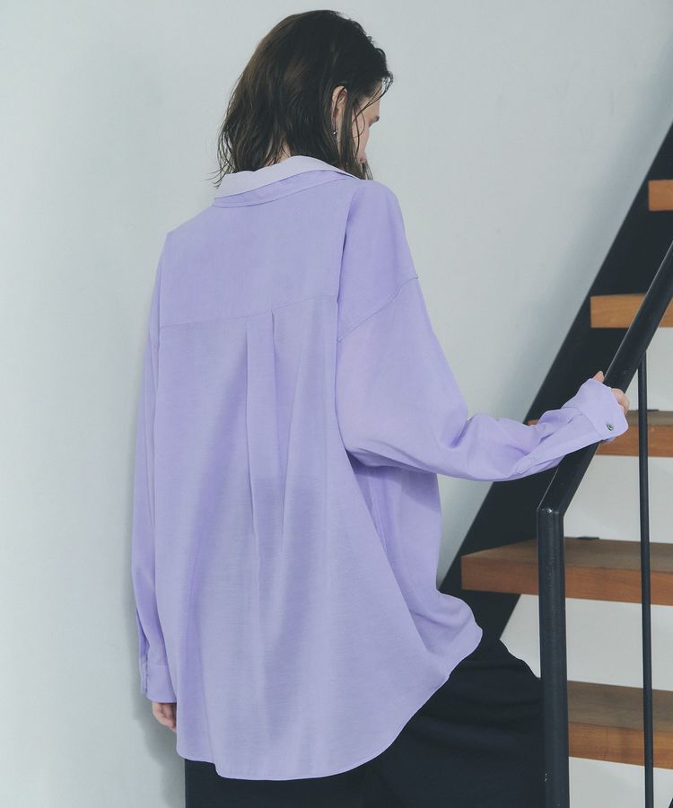 Editt by YECCA VECCA「シアーレイヤードシャツ」|シャツ・ブラウス|