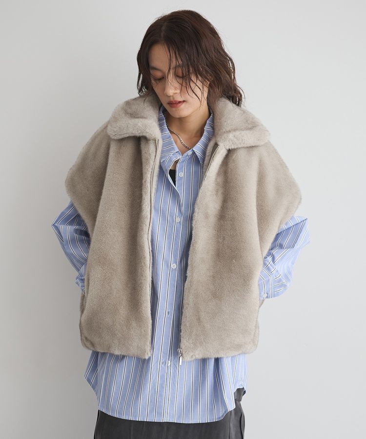 GARAGE OF GOOD CLOTHING「ストライプビッグシャツ」|シャツ・ブラウス|