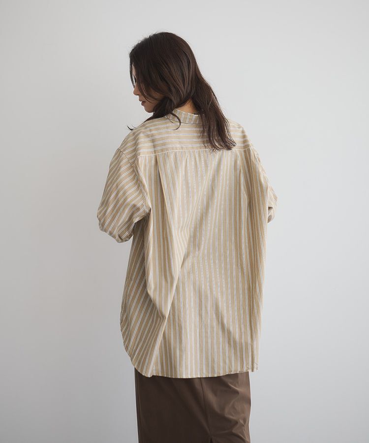 GARAGE OF GOOD CLOTHING「ストライプビッグシャツ」|シャツ・ブラウス|