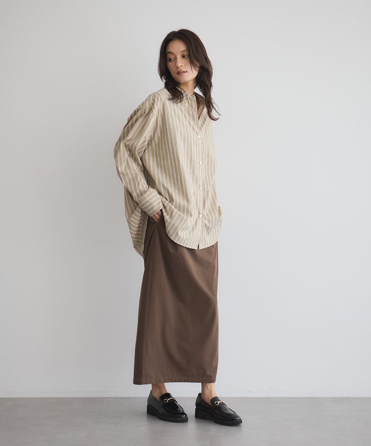 GARAGE OF GOOD CLOTHING「ストライプビッグシャツ」|シャツ・ブラウス|