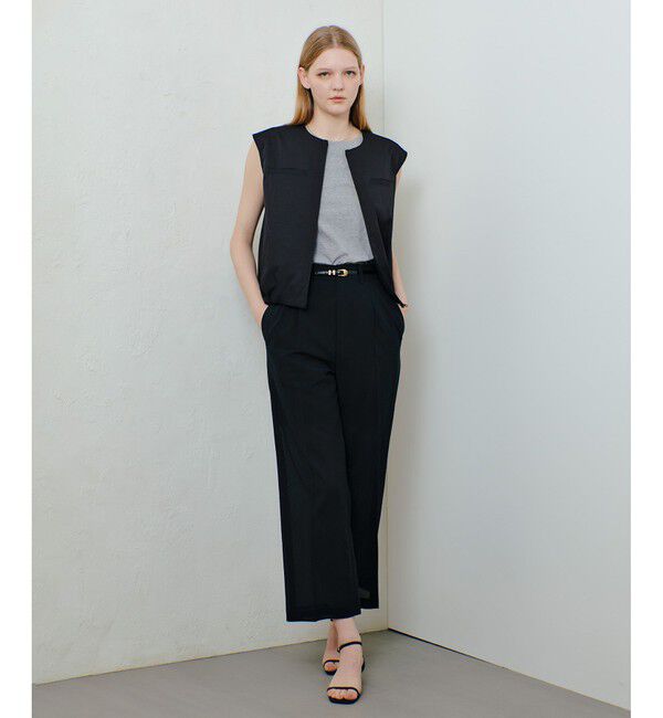 allureville「ボイルシアーセンタープレスパンツ」|その他|