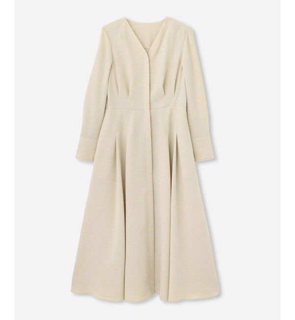 allureville「Ｖネックタックワンピース」|ワンピース|