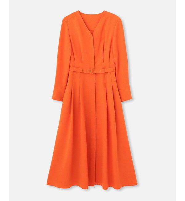 allureville「Ｖネックタックワンピース」|ワンピース|