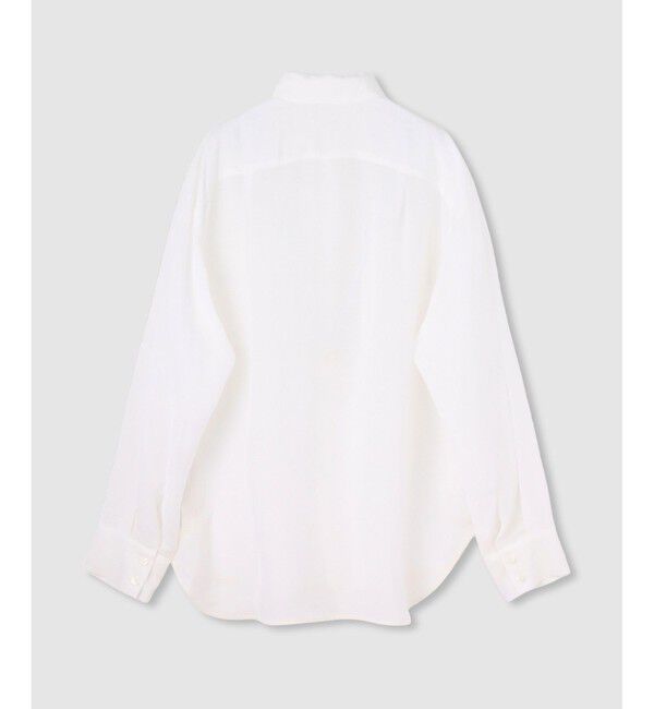 allureville「シアーリネンサファリシャツ」|シャツ・ブラウス|