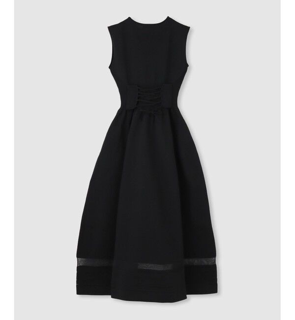 allureville「◇ ウエストマークリブワンピース」|ワンピース|