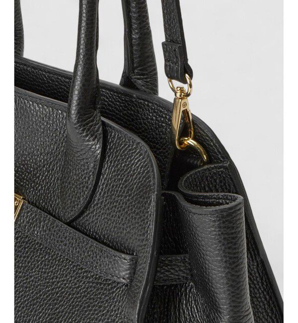 allureville「フロント尾錠トートバッグ」|ショルダー・メッセンジャー|