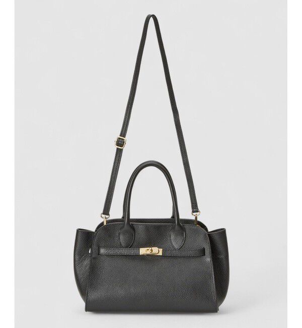 allureville「フロント尾錠トートバッグ」|ショルダー・メッセンジャー|