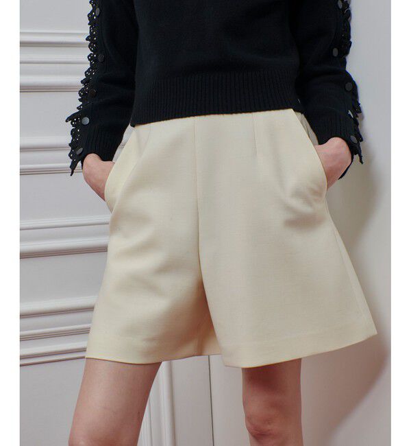 LOULOU WILLOUGHBY「【LOULOU WILLOUGHBY】Ｗダブルクロスショートパンツ」|その他|