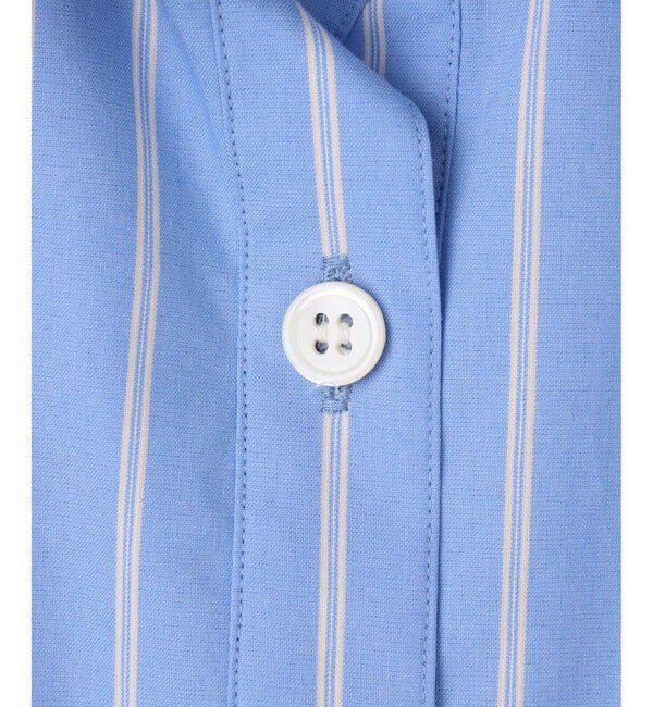 allureville「ストライプスカーフ付バルーンシャツ」|シャツ・ブラウス|