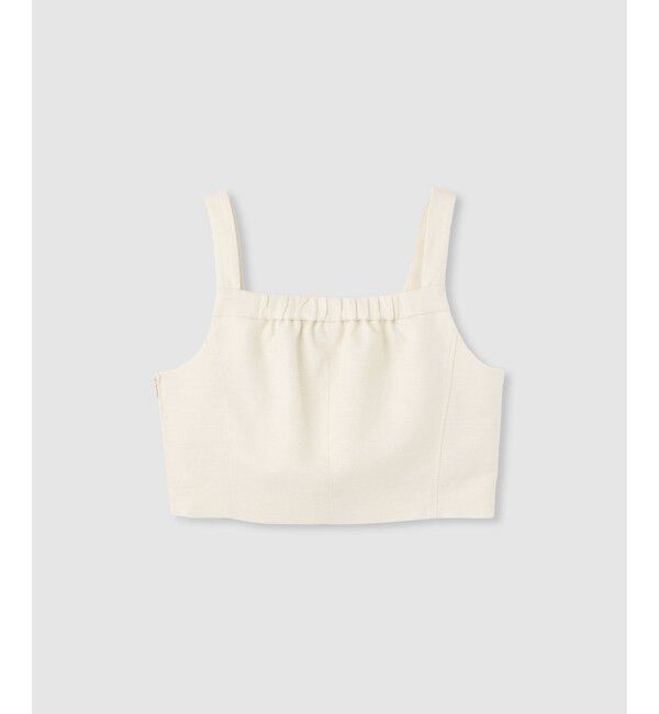 allureville「シャークスキンショートジレ」|ベスト・ジレ|