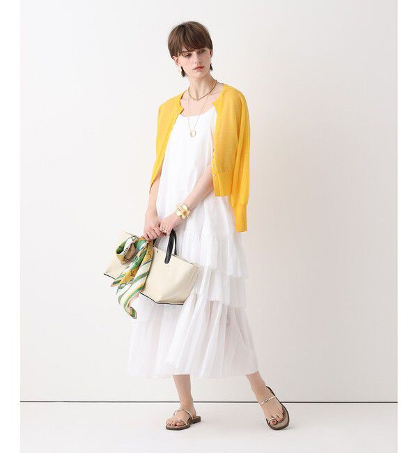 allureville「イレギュラーティアードキャミワンピース」|ワンピース|