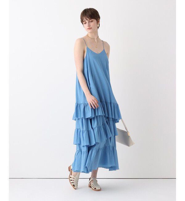 allureville「イレギュラーティアードキャミワンピース」|ワンピース|