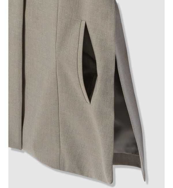 allureville「WEB ルミネ別注スリットジレ」|ベスト・ジレ|