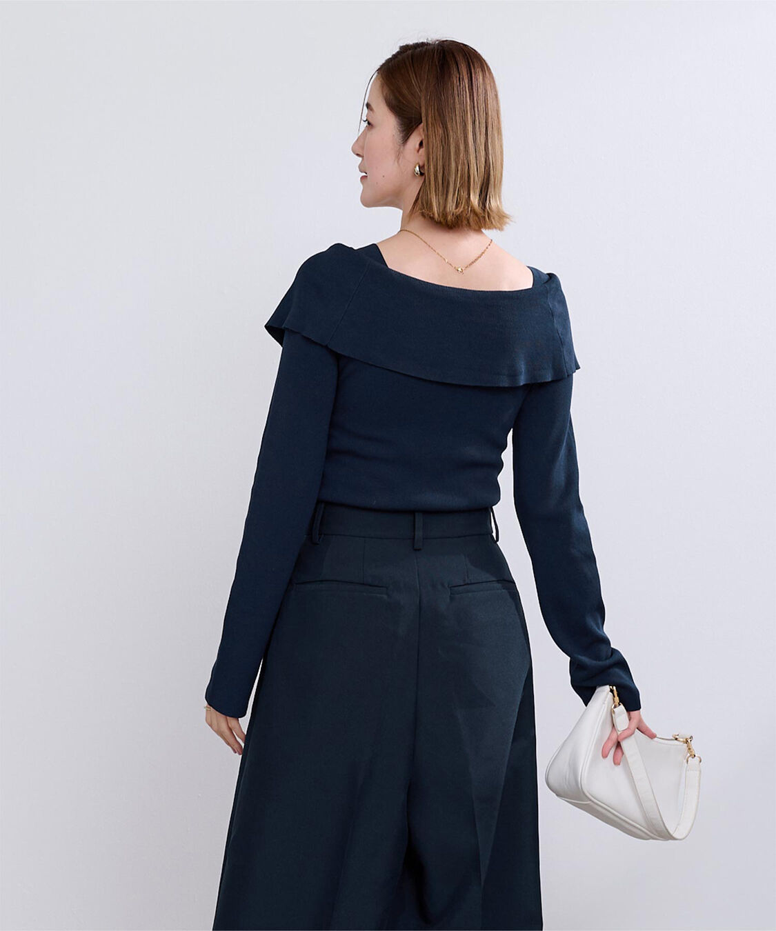 ur's「ケープデザインニット」|ニット・セーター|