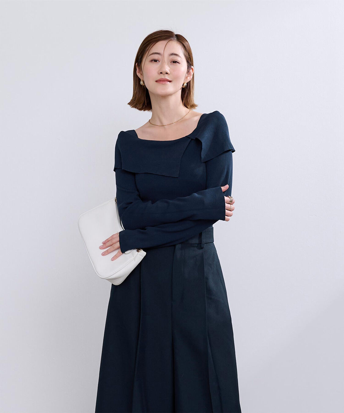 ur's「ケープデザインニット」|ニット・セーター|